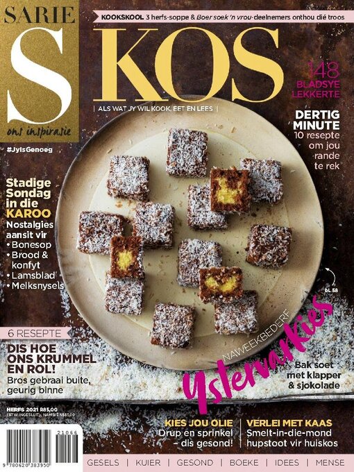 Title details for SARIE KOS by Media 24 Ltd - Available